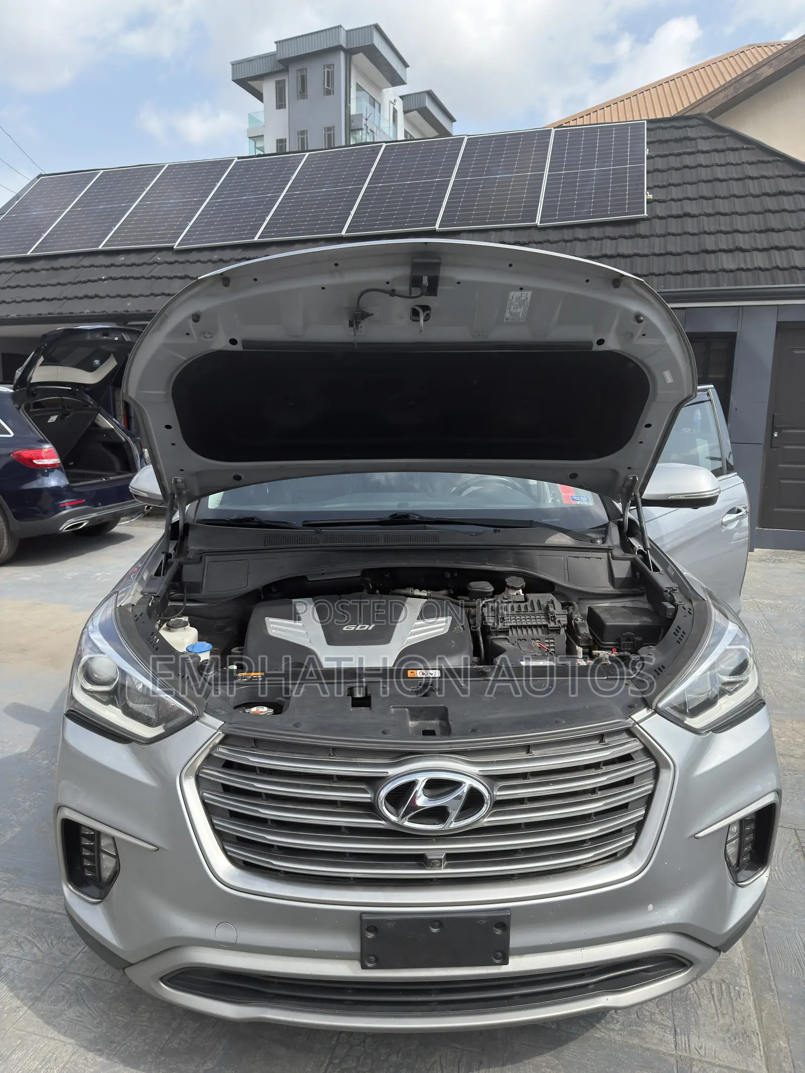 Hyundai Santa Fe 2017 Gray