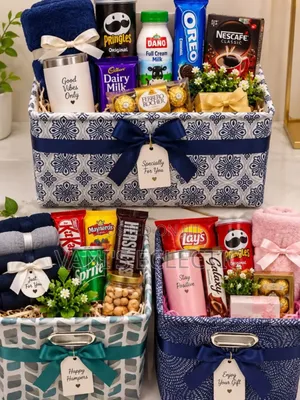 Fabric Storage Baskets / Hampers Baskets for Packaging Gift/Souvenir