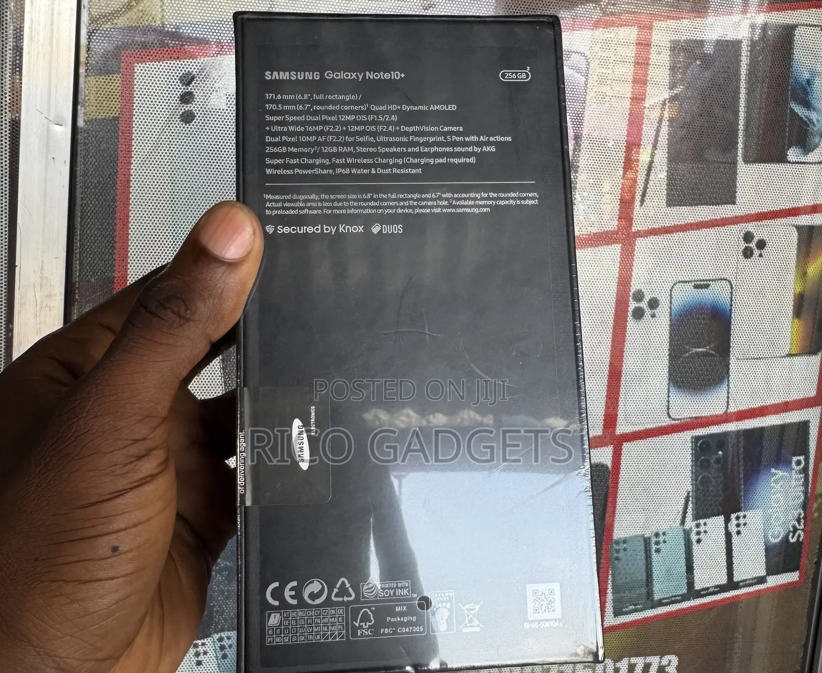New Samsung Galaxy Note 10 Plus 256 GB Black