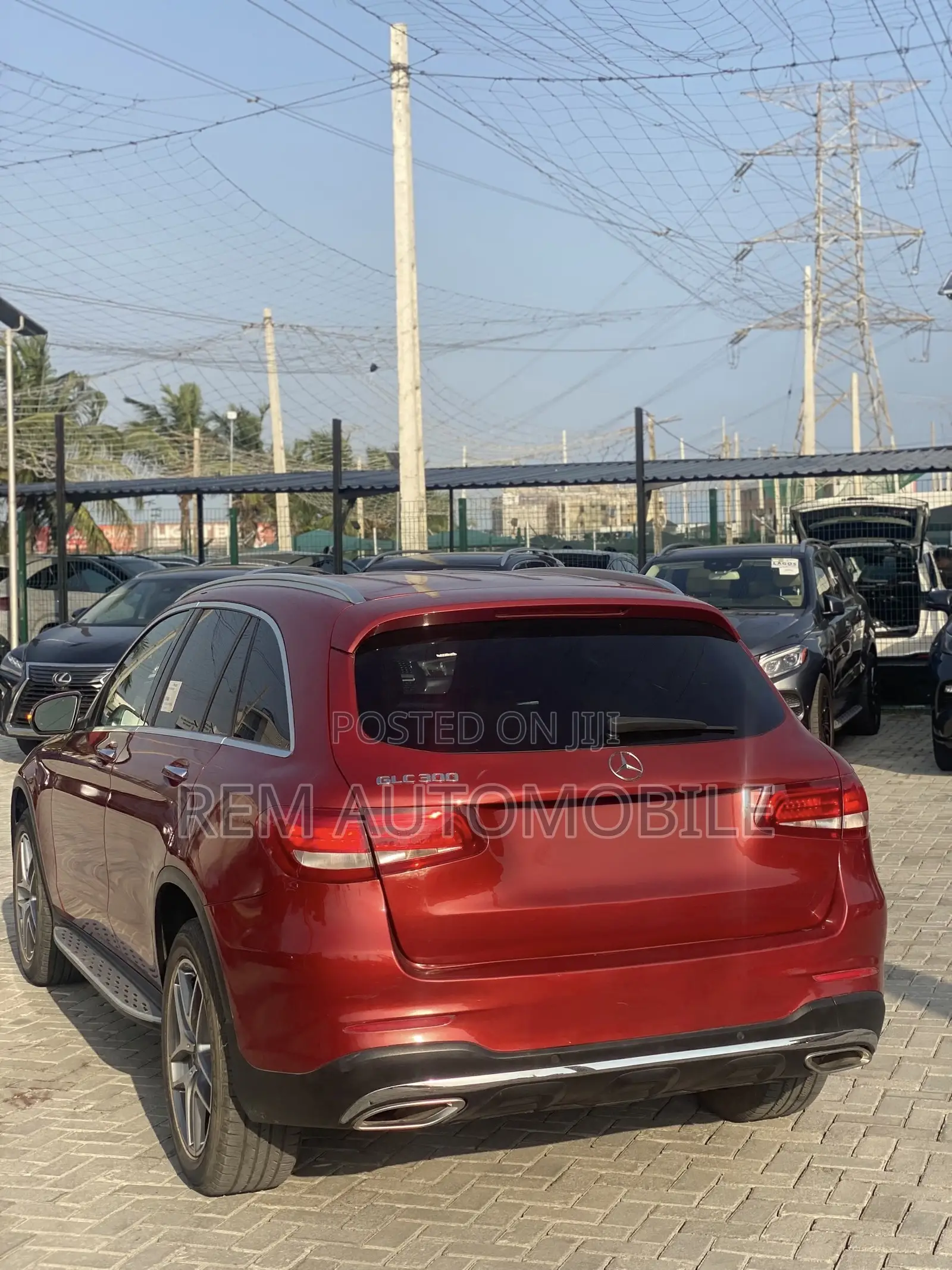 Mercedes-Benz GLC-Class 2019 Red