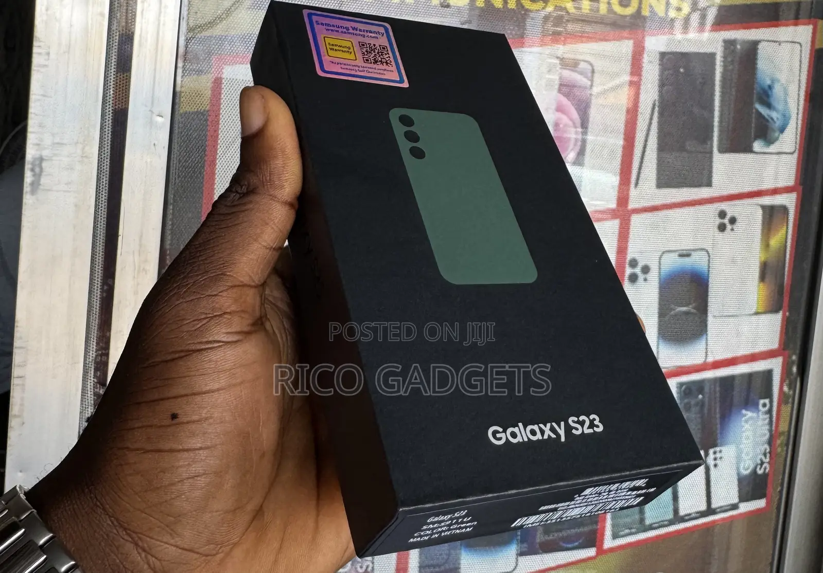 New Samsung Galaxy S23 128 GB Green