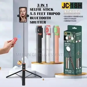 JC-18H Multifunctional Wireless Selfie Stick and Tripod Stand