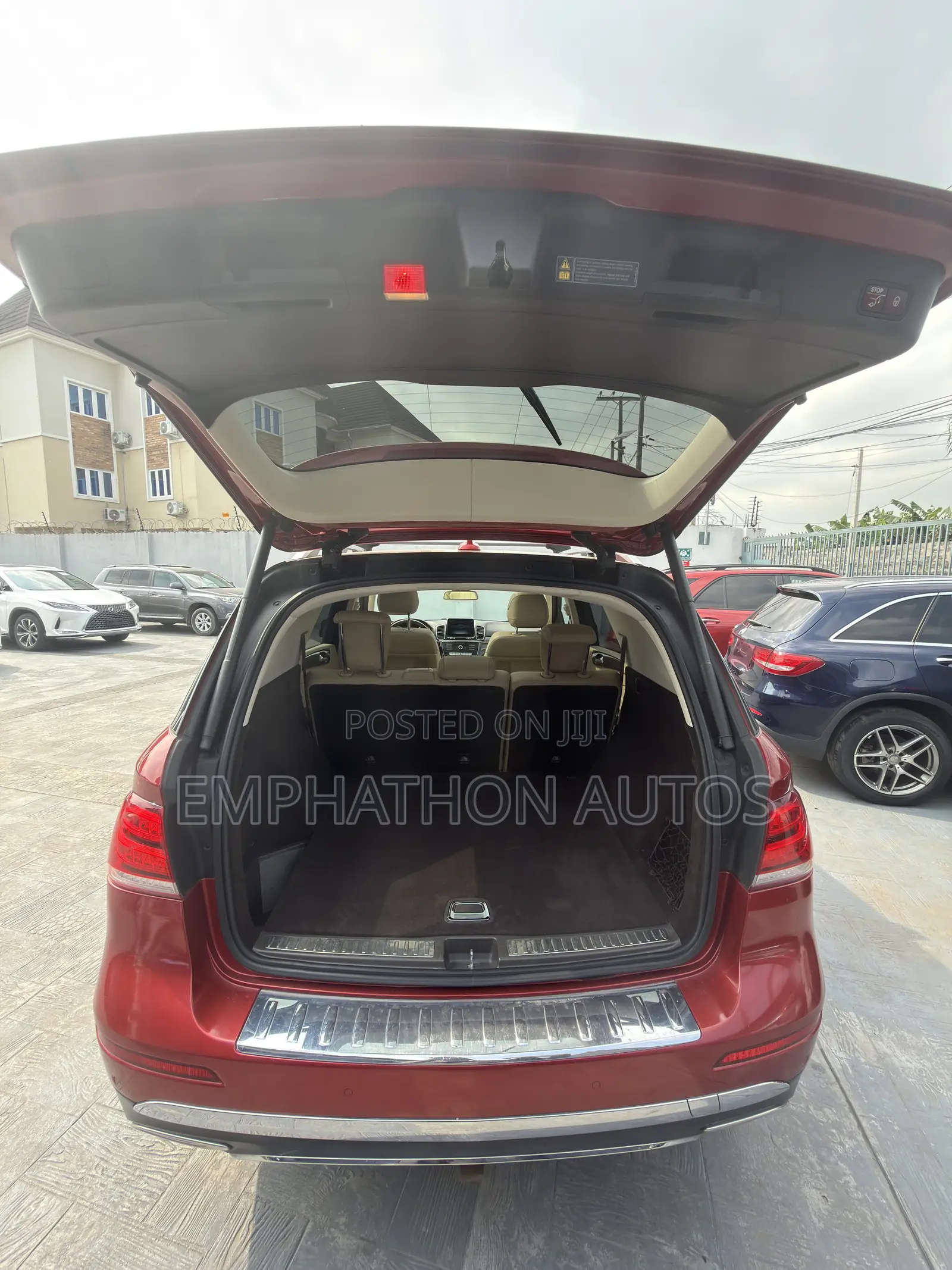 Mercedes-Benz GLE-Class 2016 Red