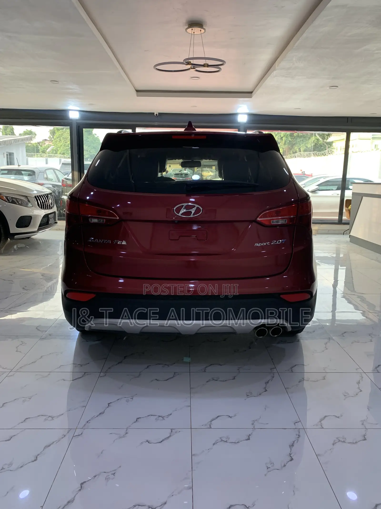 Hyundai Santa Fe 2014 Red