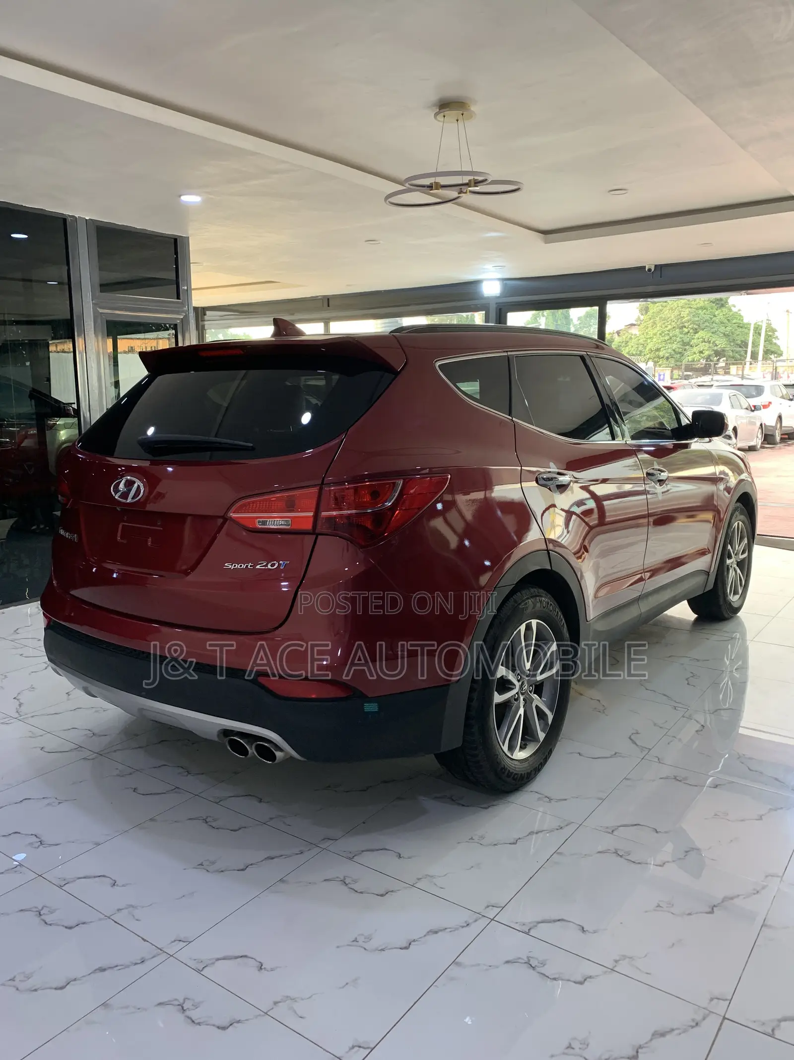 Hyundai Santa Fe 2014 Red