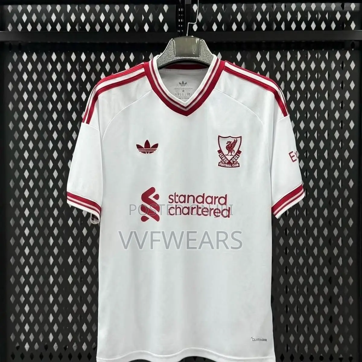 Liverpool Away White Jersey