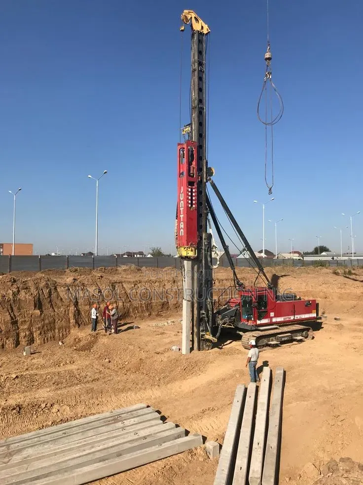 CFA Pile Boring for Building Foundations
