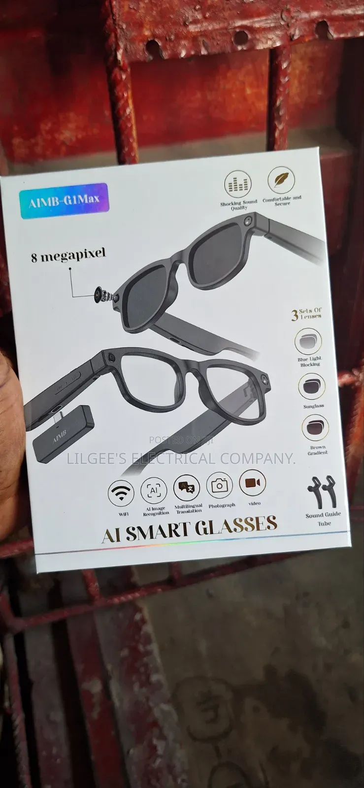 A.i Meta Camera Glasses With Smart Features