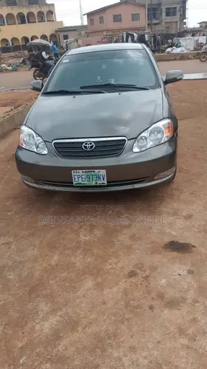 Toyota Corolla 2008 Gray