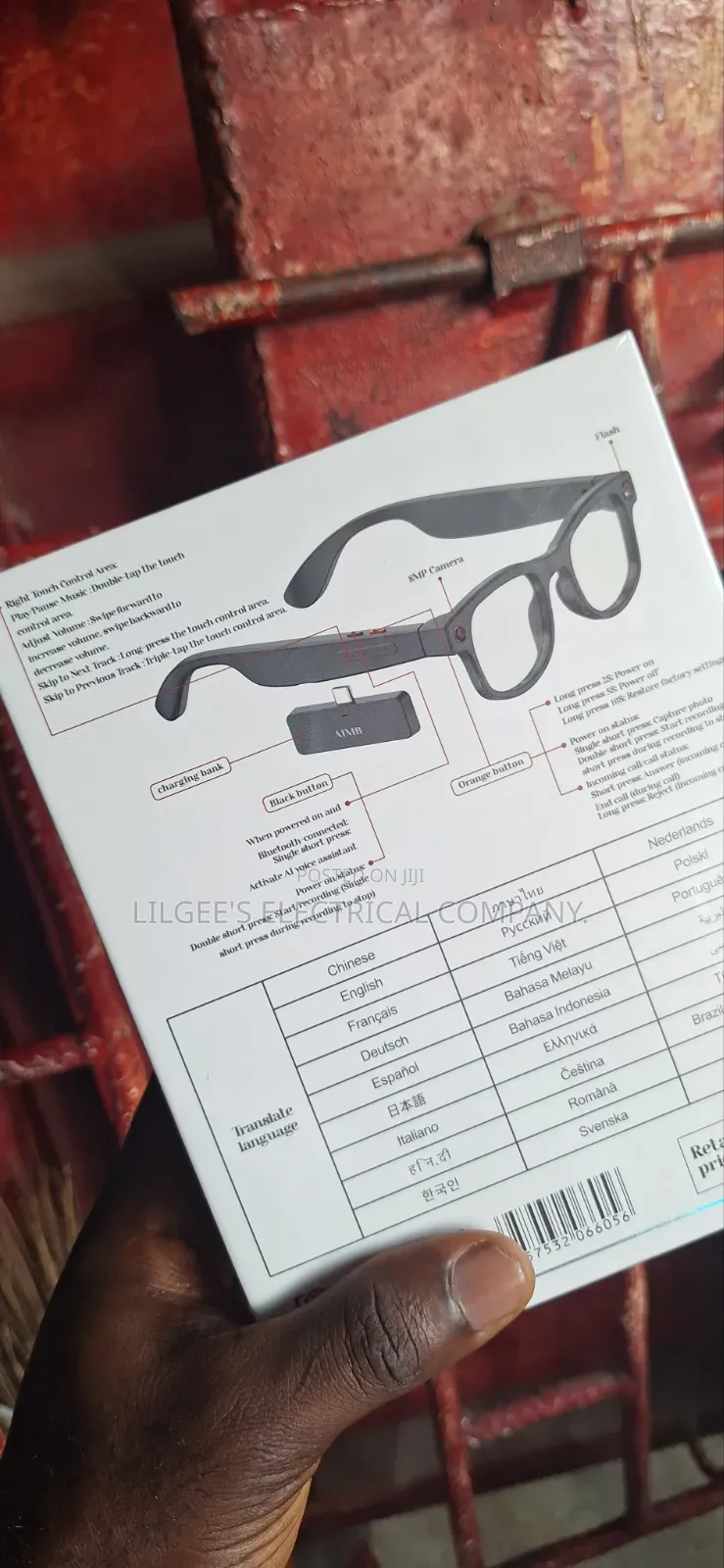 A.i Meta Camera Glasses With Smart Features