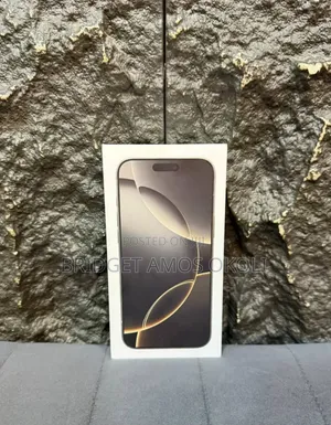 New Apple iPhone 16 Pro Max 256 GB Gold