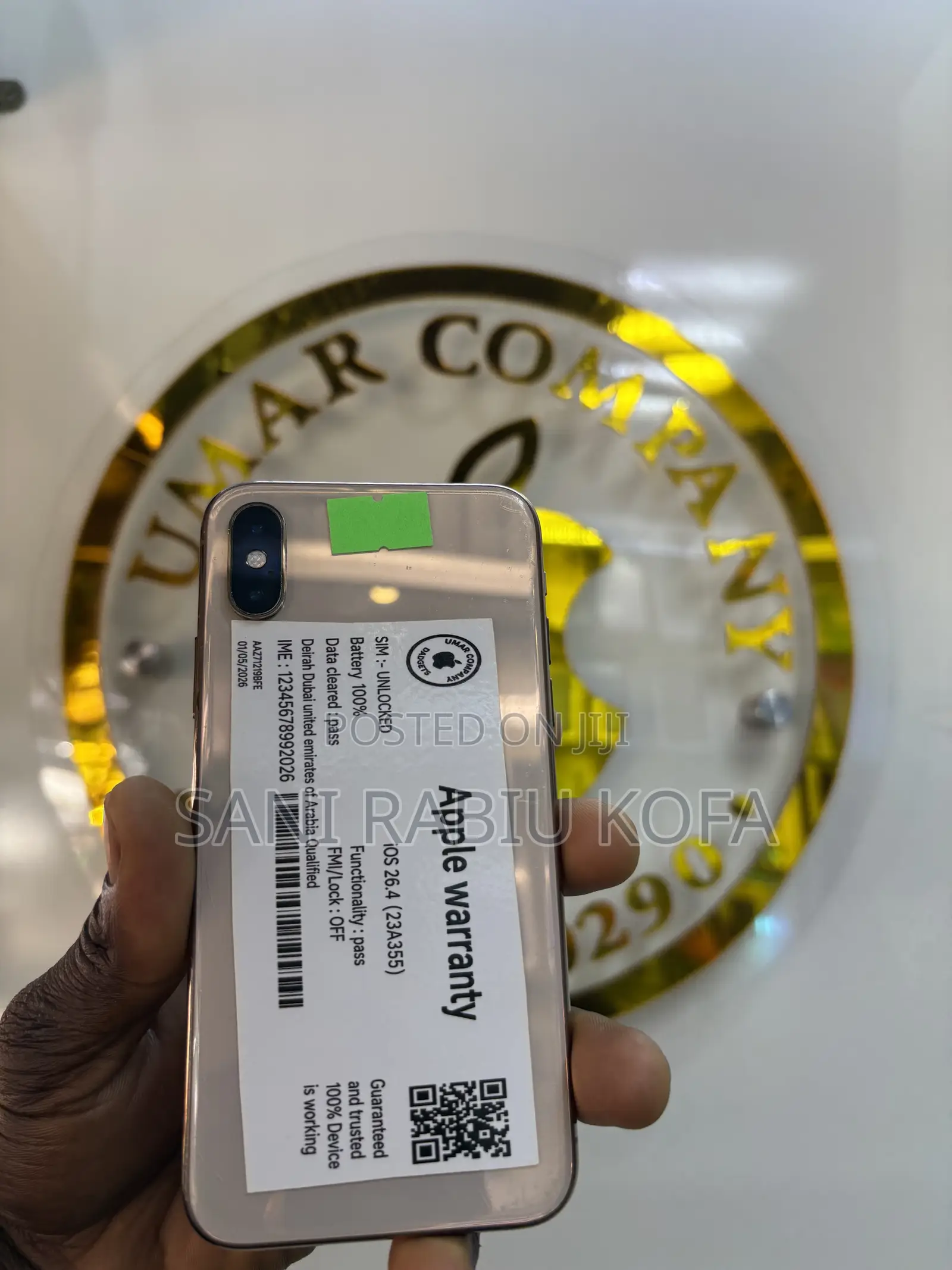 Apple iPhone XS 64 GB Gold
