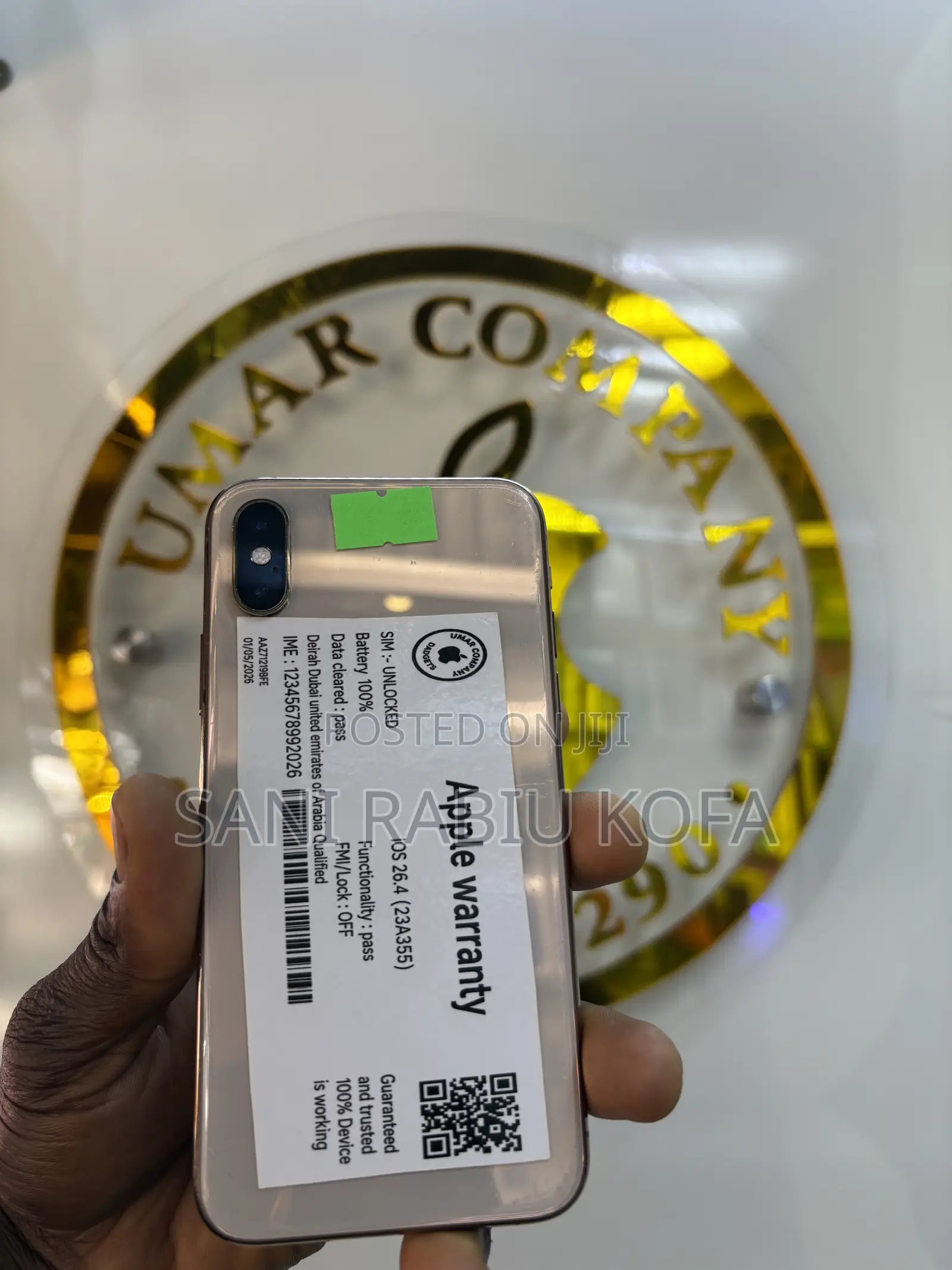 Apple iPhone XS 64 GB Gold