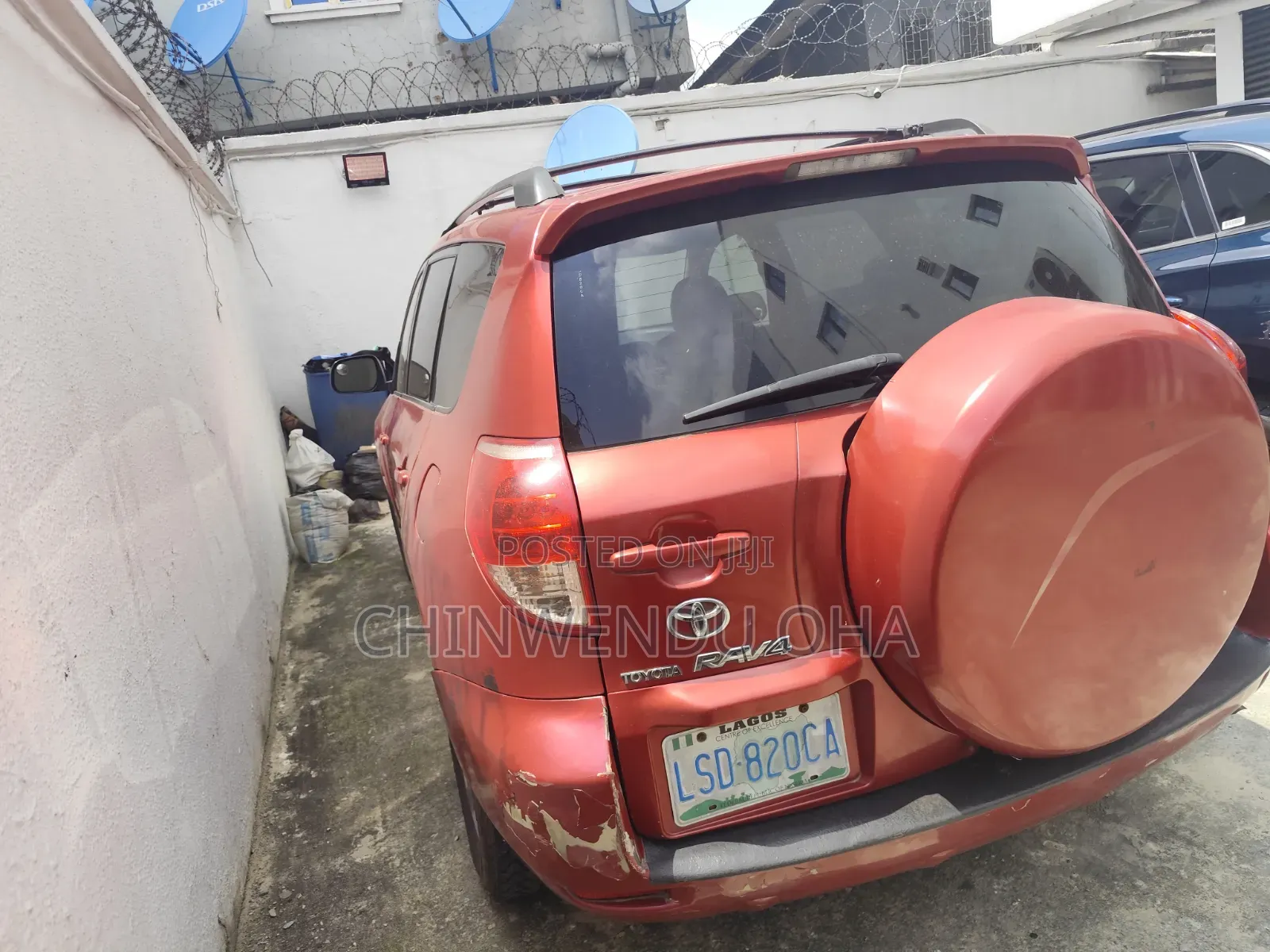 Toyota RAV4 2008 Red