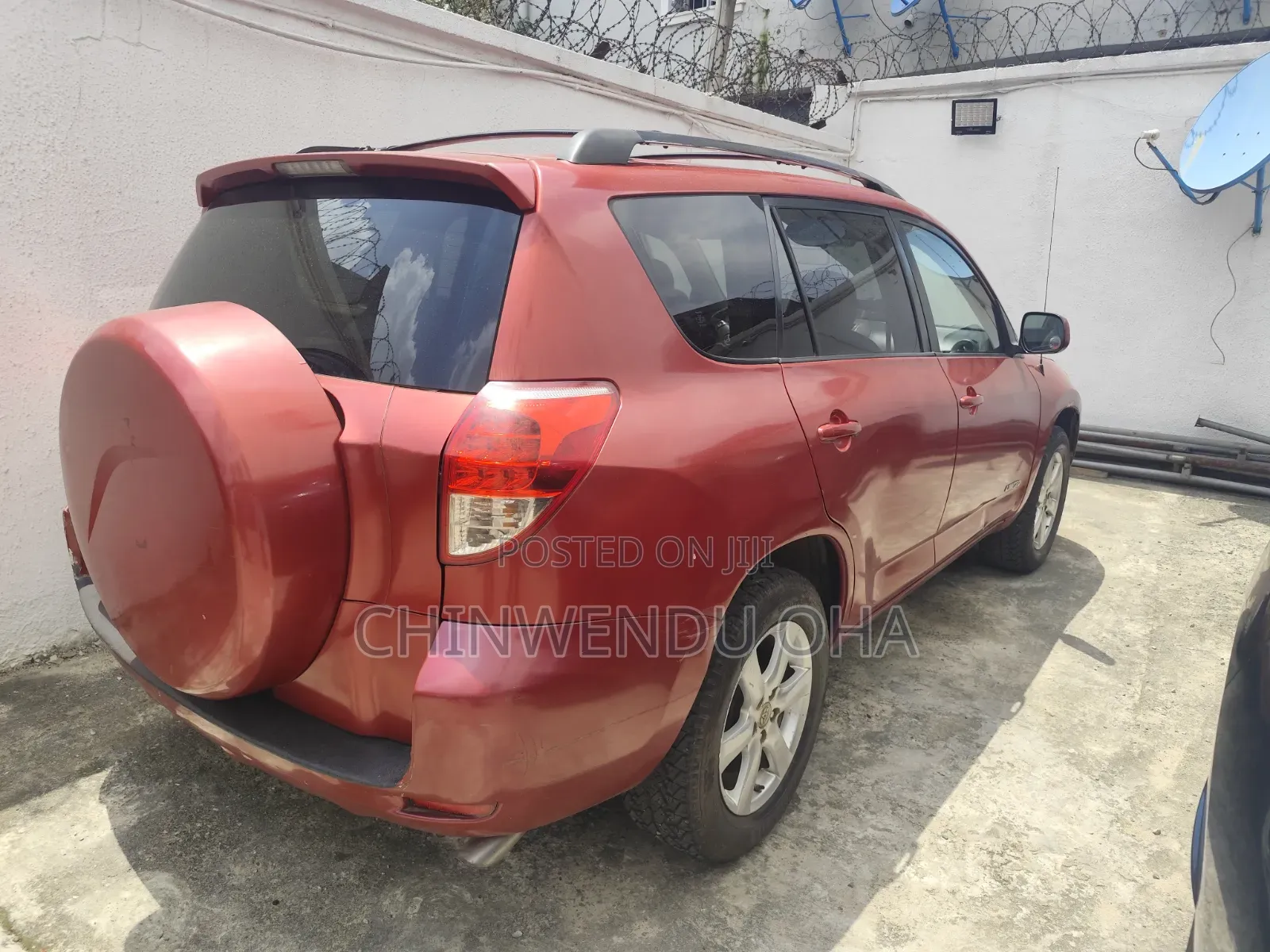 Toyota RAV4 2008 Red