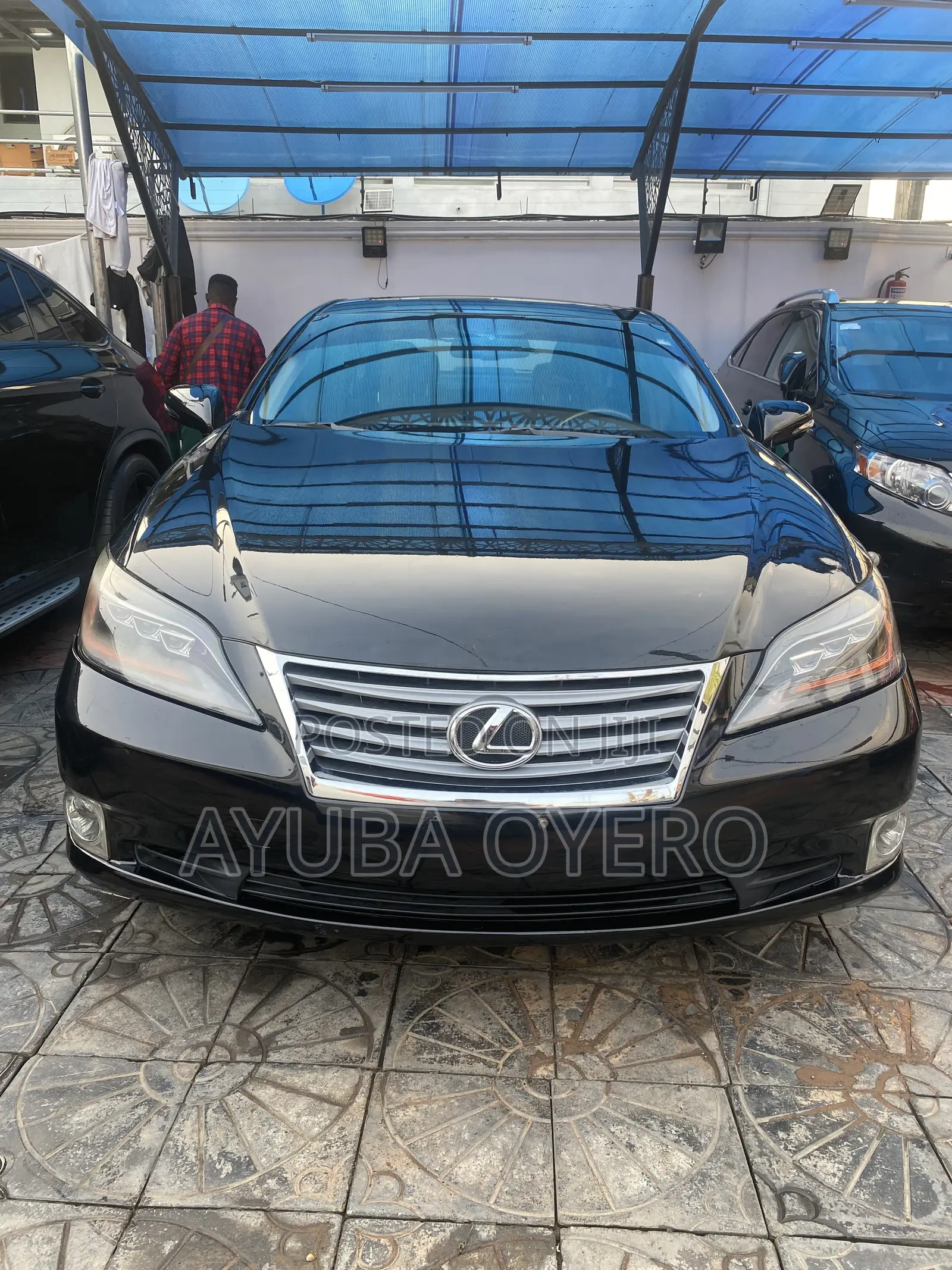 Lexus ES 350 2010 Red