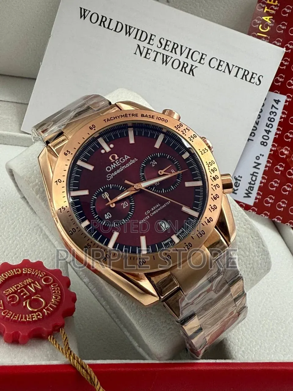 Omega Speedmaster Chronograph Wristwatch