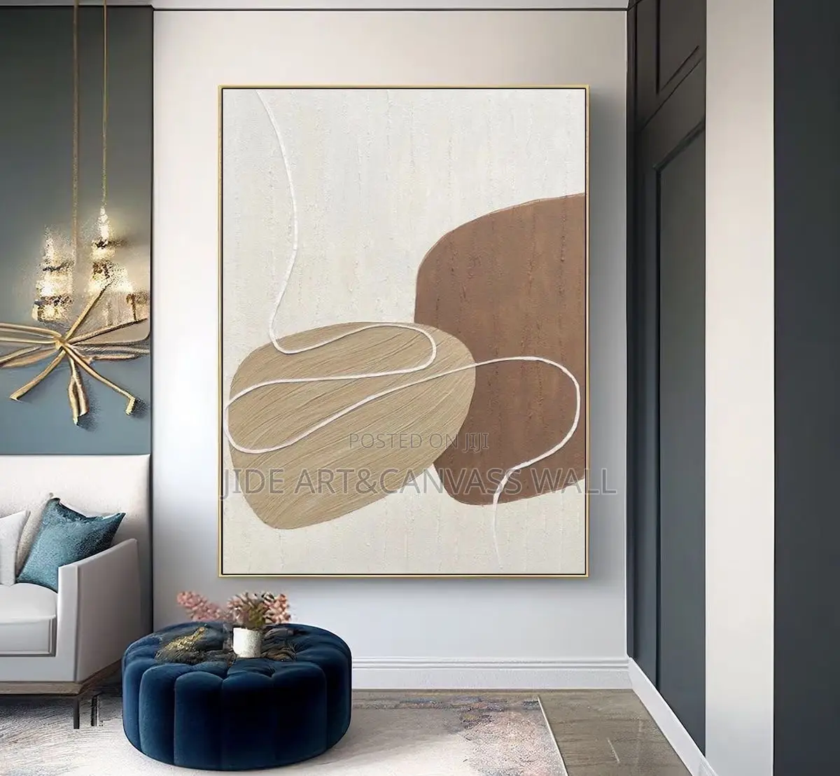 Modern Abstract Wall Art Interior Decor
