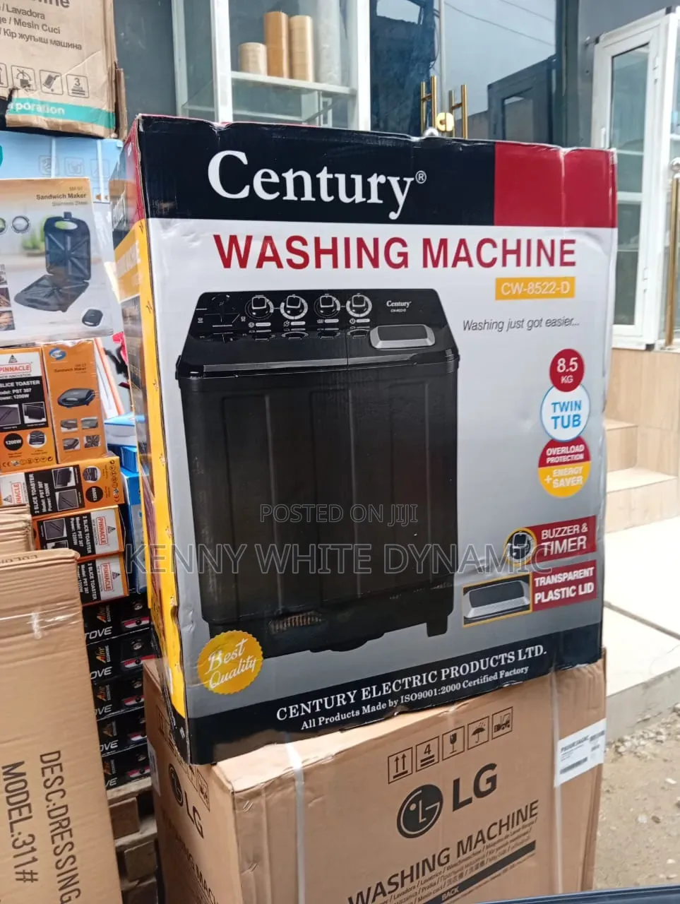 Century Washing Machine 8.5kg