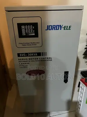 Jordy Ele 30kva Servo Central Stabilizer Single Phase 100v-260v