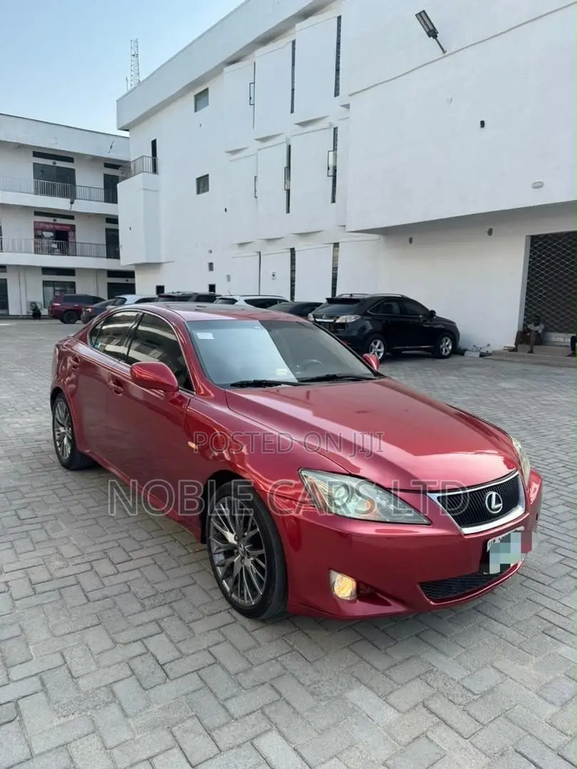 Lexus IS 2009 Red