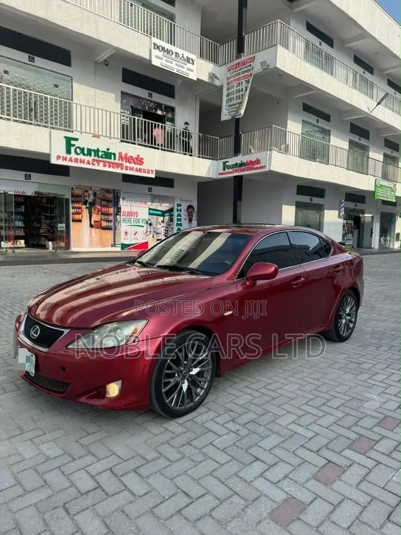 Lexus IS 2009 Red
