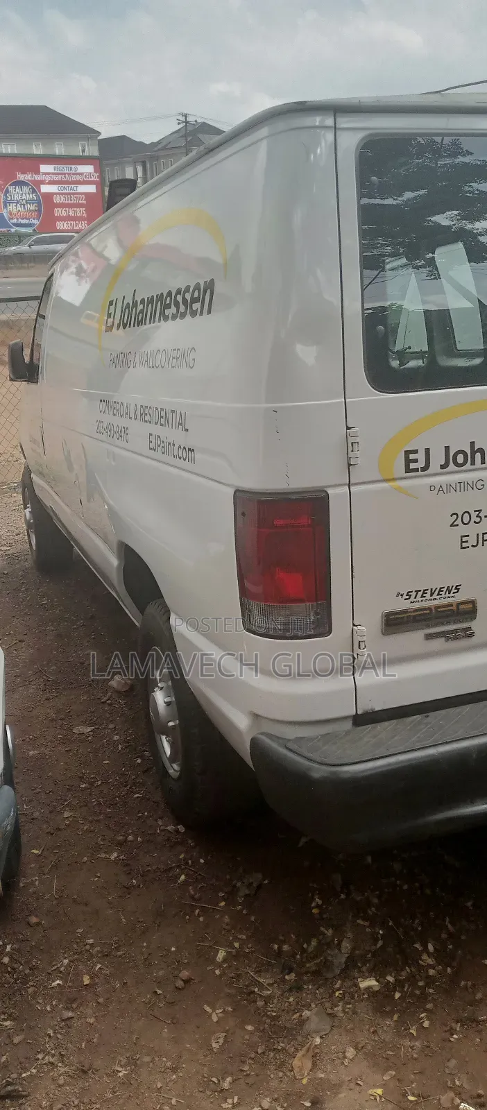 Ford E250 2012 White