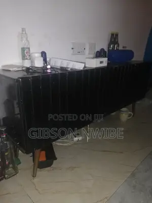 Black TV Stand