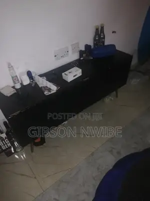 Black TV Stand