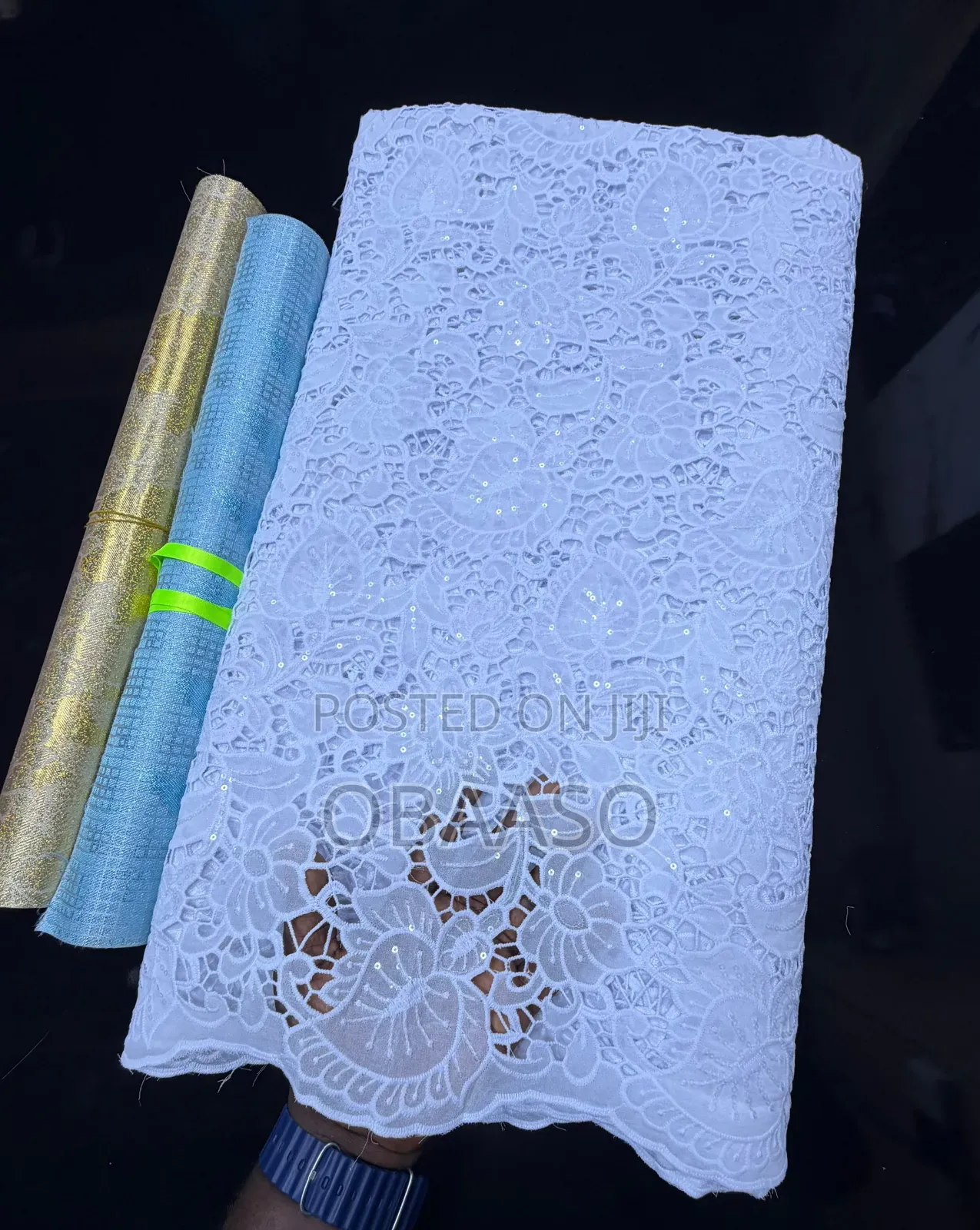 Pure White Lace