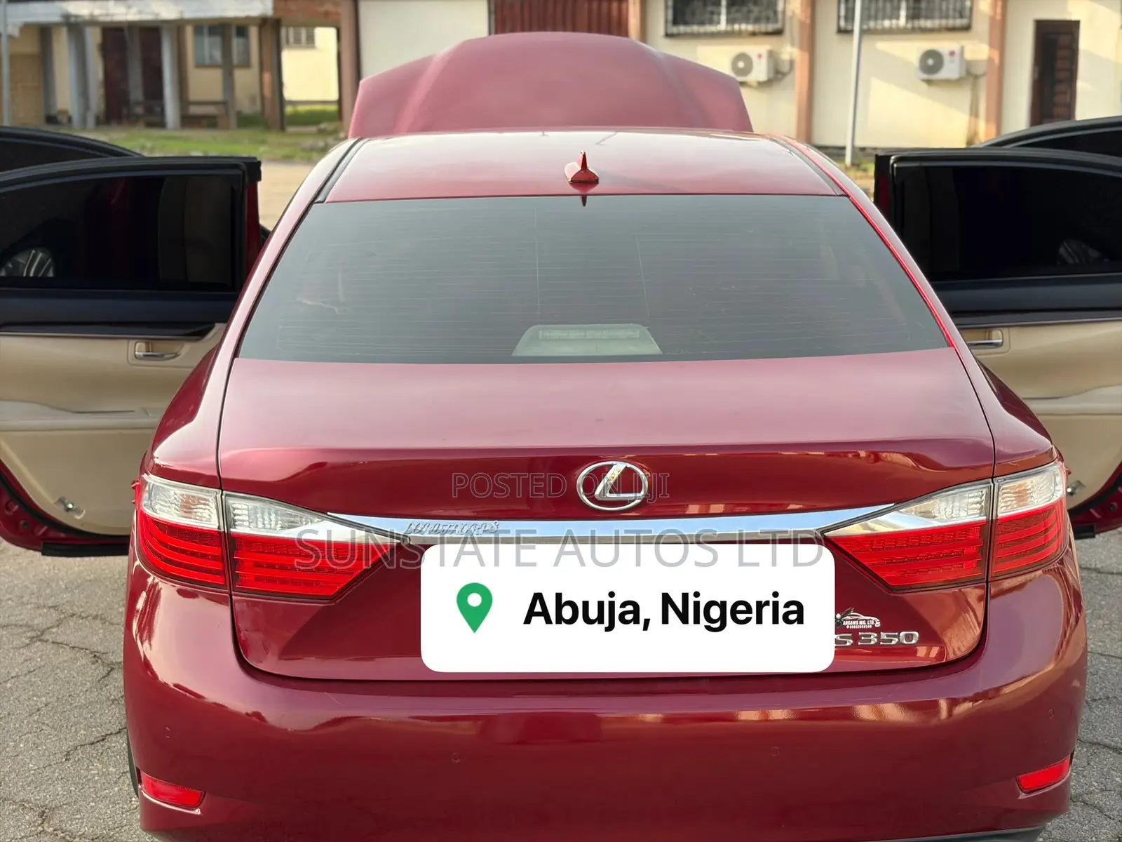 Lexus ES 2014 Maroon
