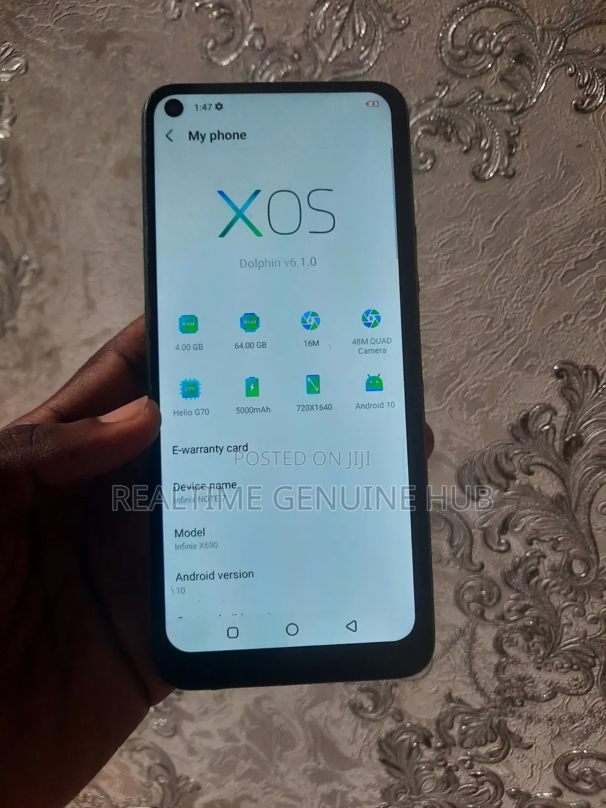 Infinix Note 7 64 GB Blue