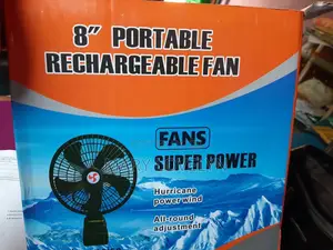 8” Portable Rechargeable Fan