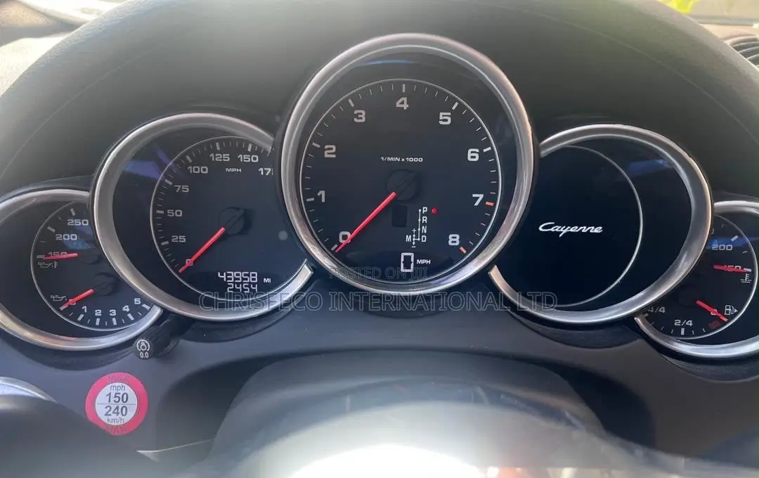 Porsche Cayenne 2016 Gray