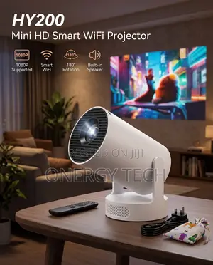 HY200 Mini HD Smart WiFi Projector