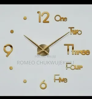 Diy 3d Wall Clock