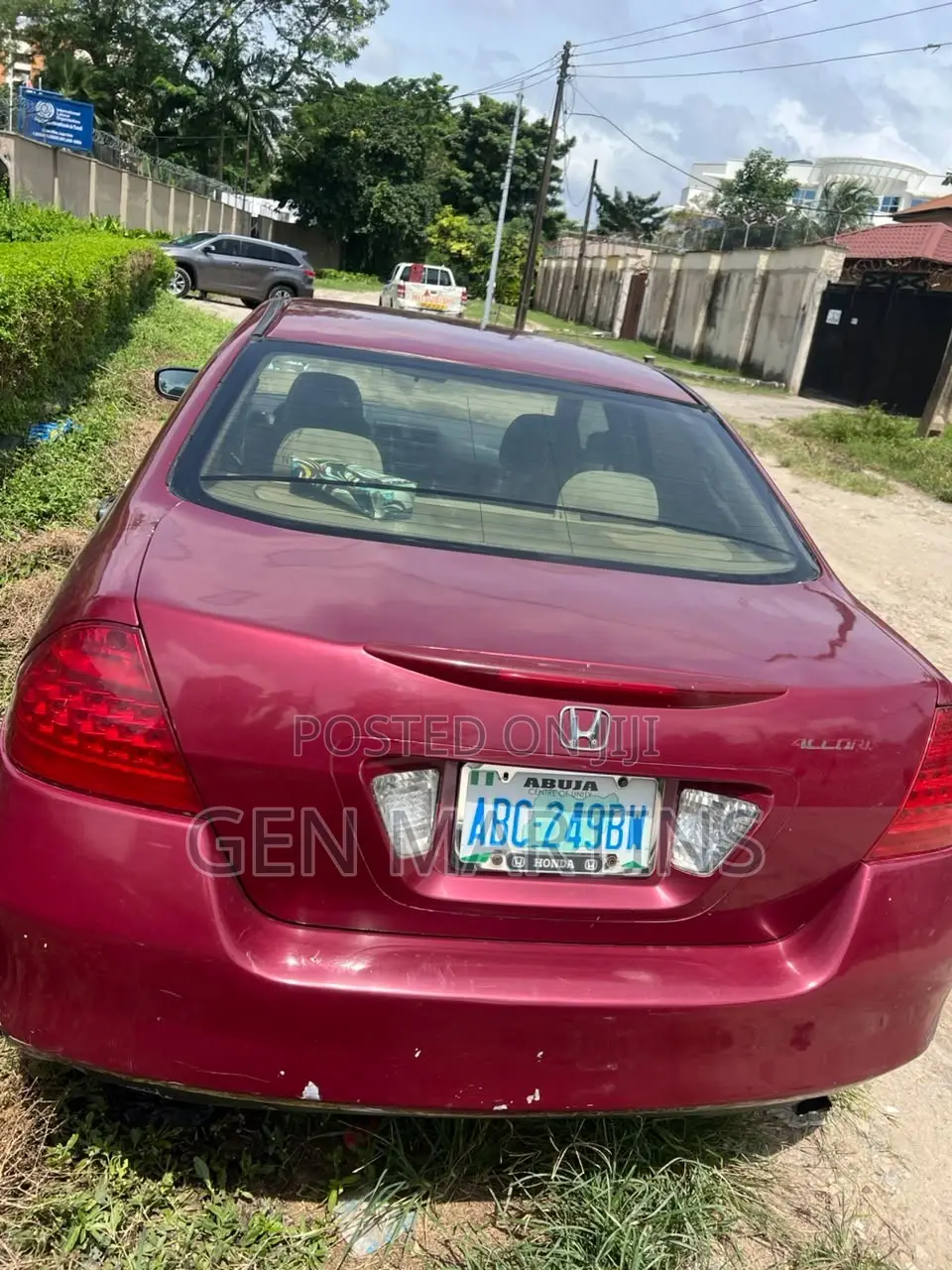 Honda Accord 2007 Red