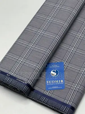 *FABIANA CHECKS*_Very Soft & Fluid Material