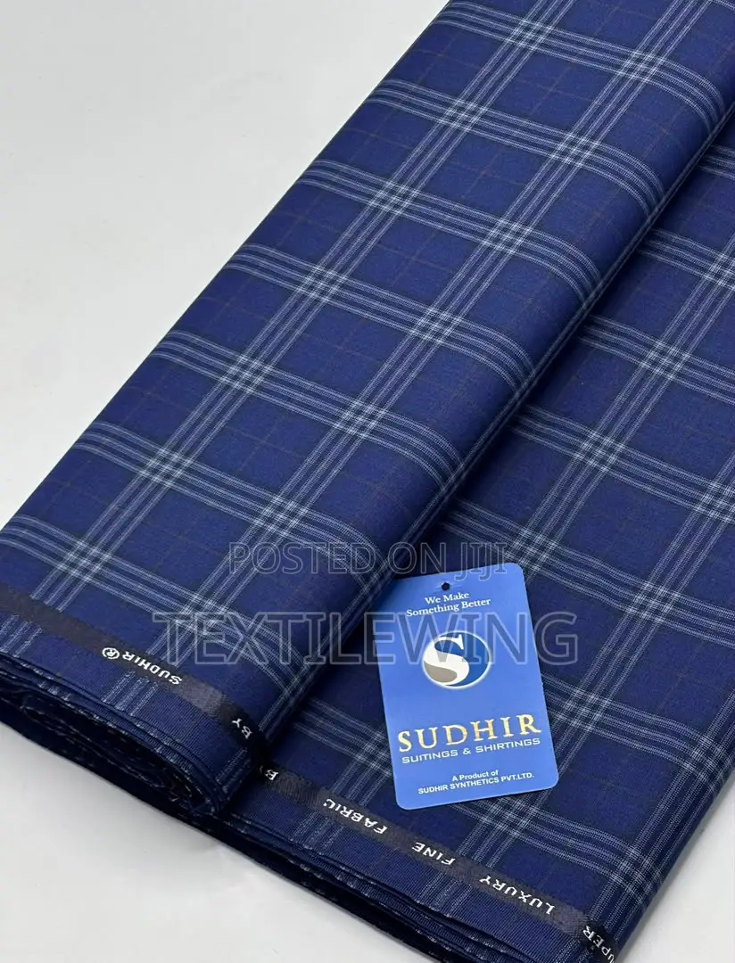*FABIANA CHECKS*_Very Soft & Fluid Material