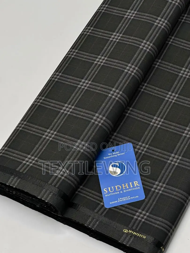 *FABIANA CHECKS*_Very Soft & Fluid Material