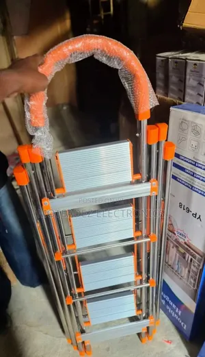 4 Layer 2in1 Heavy Duty Stainless Multipurpose Cloth Hanger/Ladder