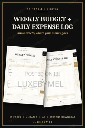 Digital Financial Planner – Budget, Save Money & Track Expenses