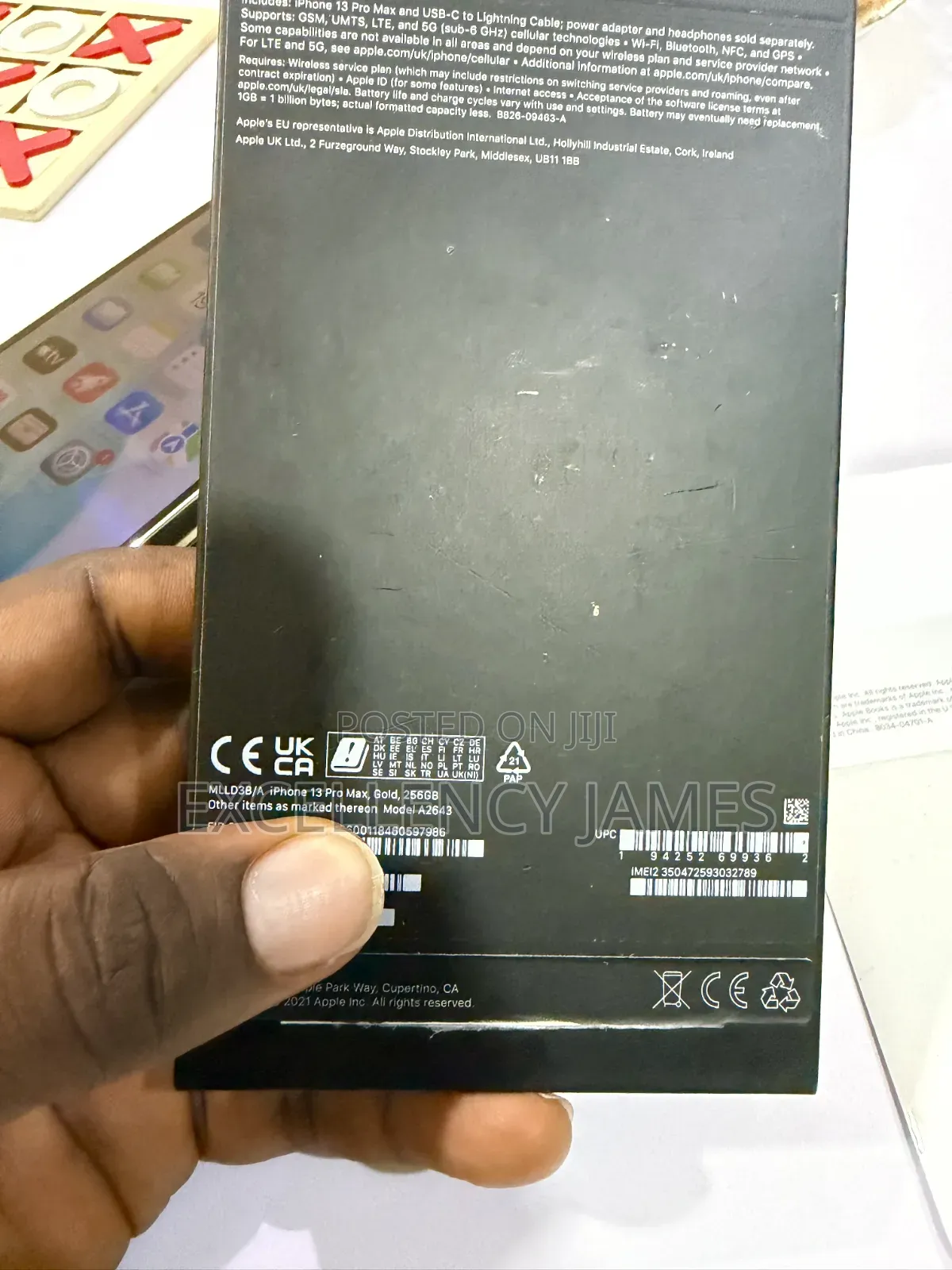 Apple iPhone 13 Pro Max 256 GB Gold
