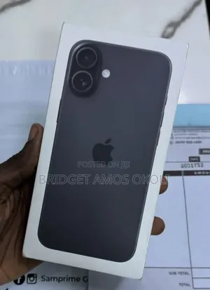 New Apple iPhone 16 Plus 256 GB Black