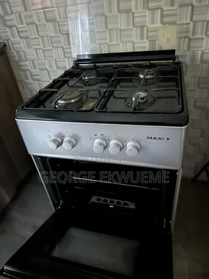 Neatly Used Four Burner Maxi Standing Gas Cooker 60×60