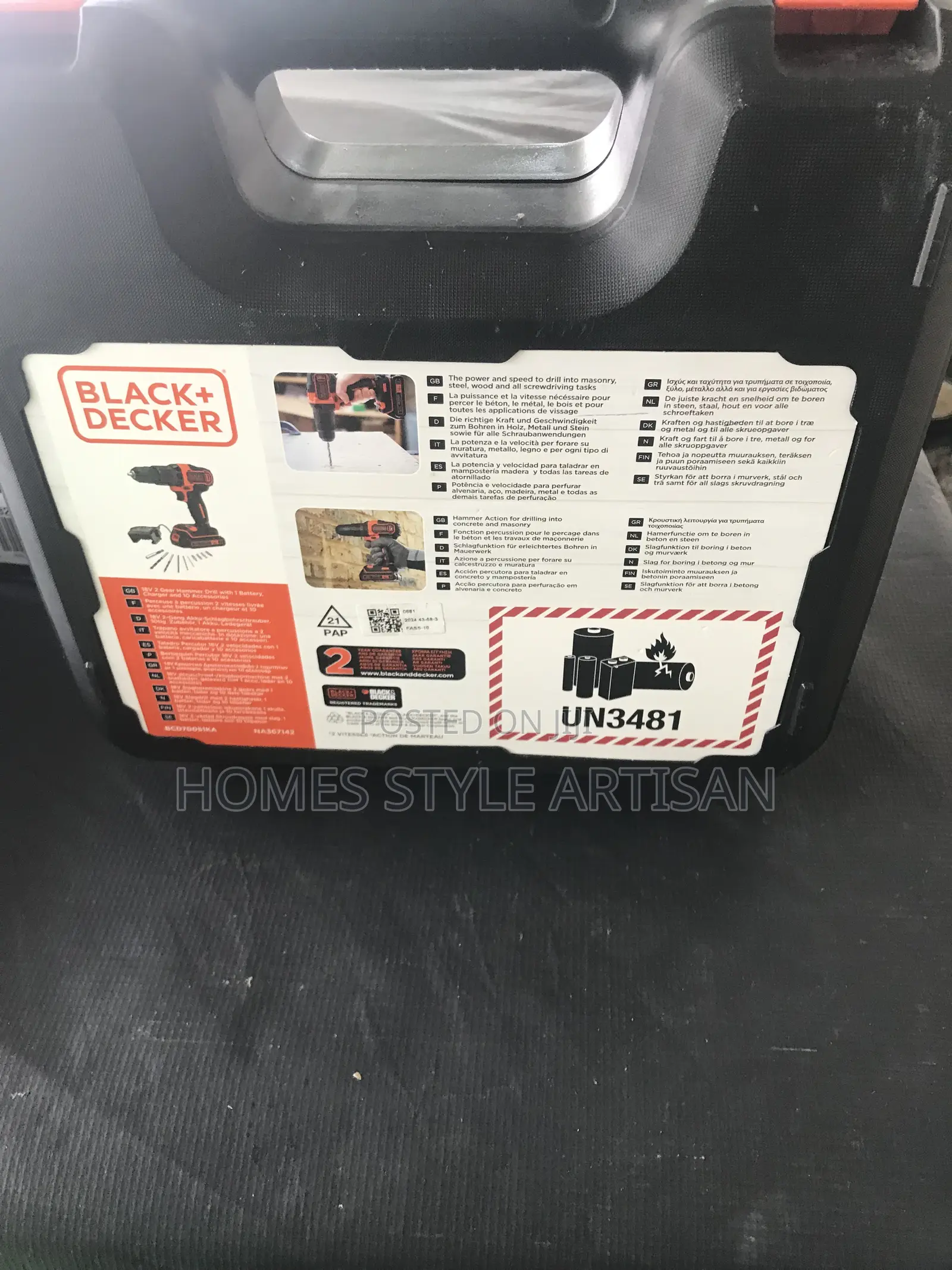 Original UK Black & Decker Screw Machine
