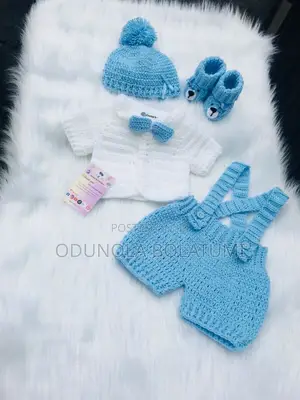 Crochet Baby Boy Set