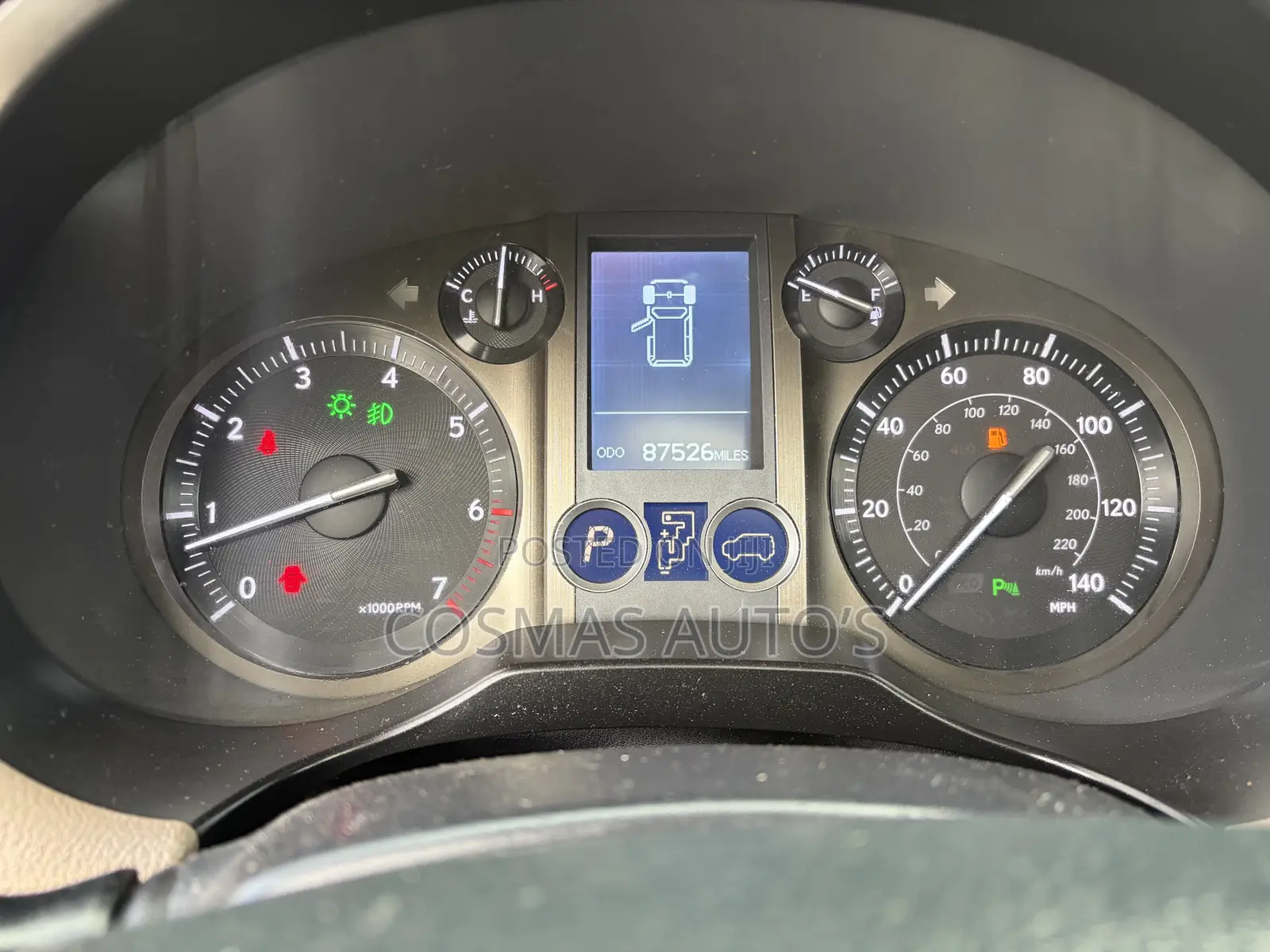 Lexus GX 460 2011 Gray