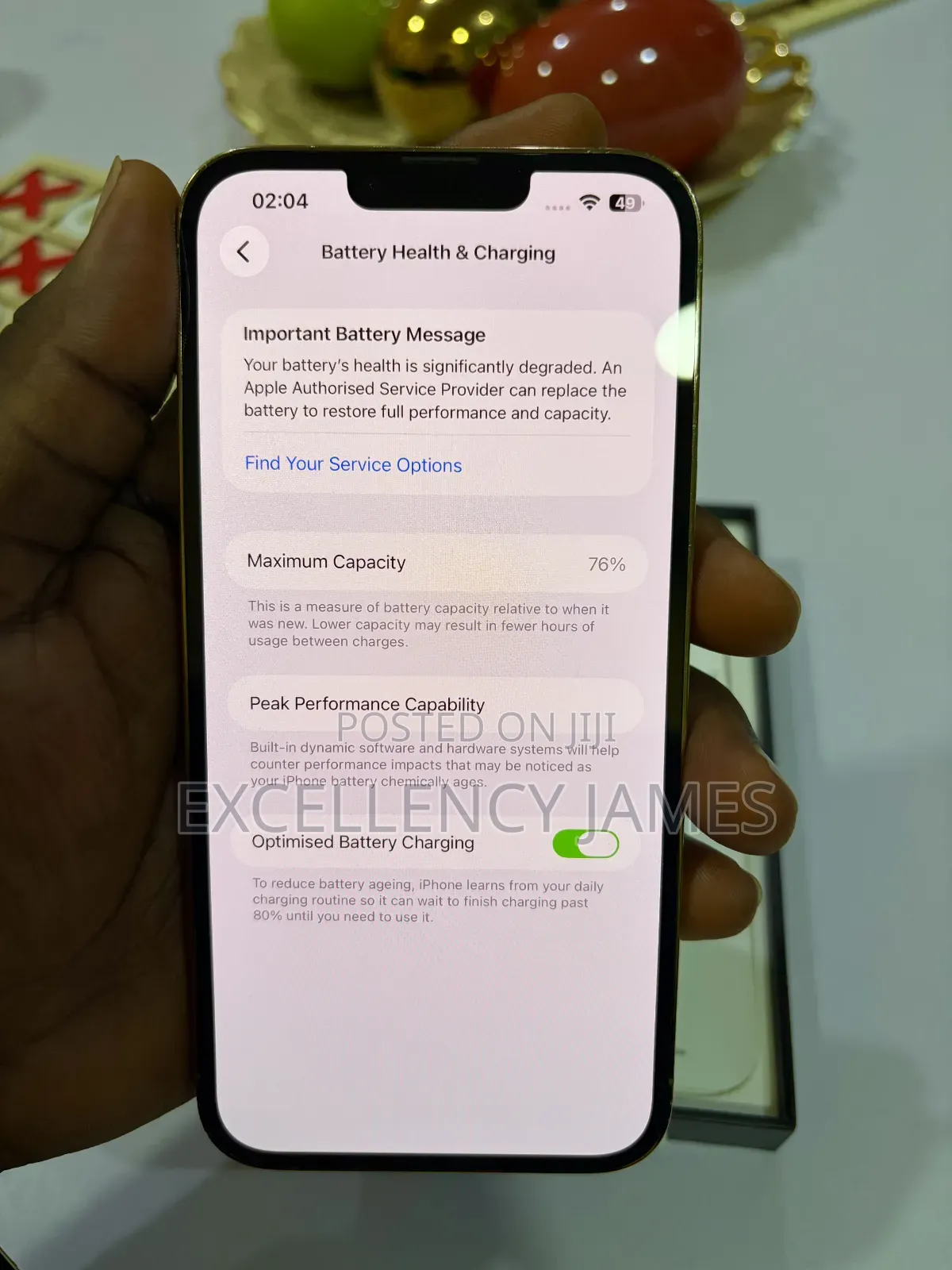 Apple iPhone 13 Pro Max 256 GB Gold