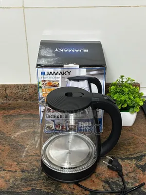 Jamaky 2l Glass Electric Kettle With Blue Led Light